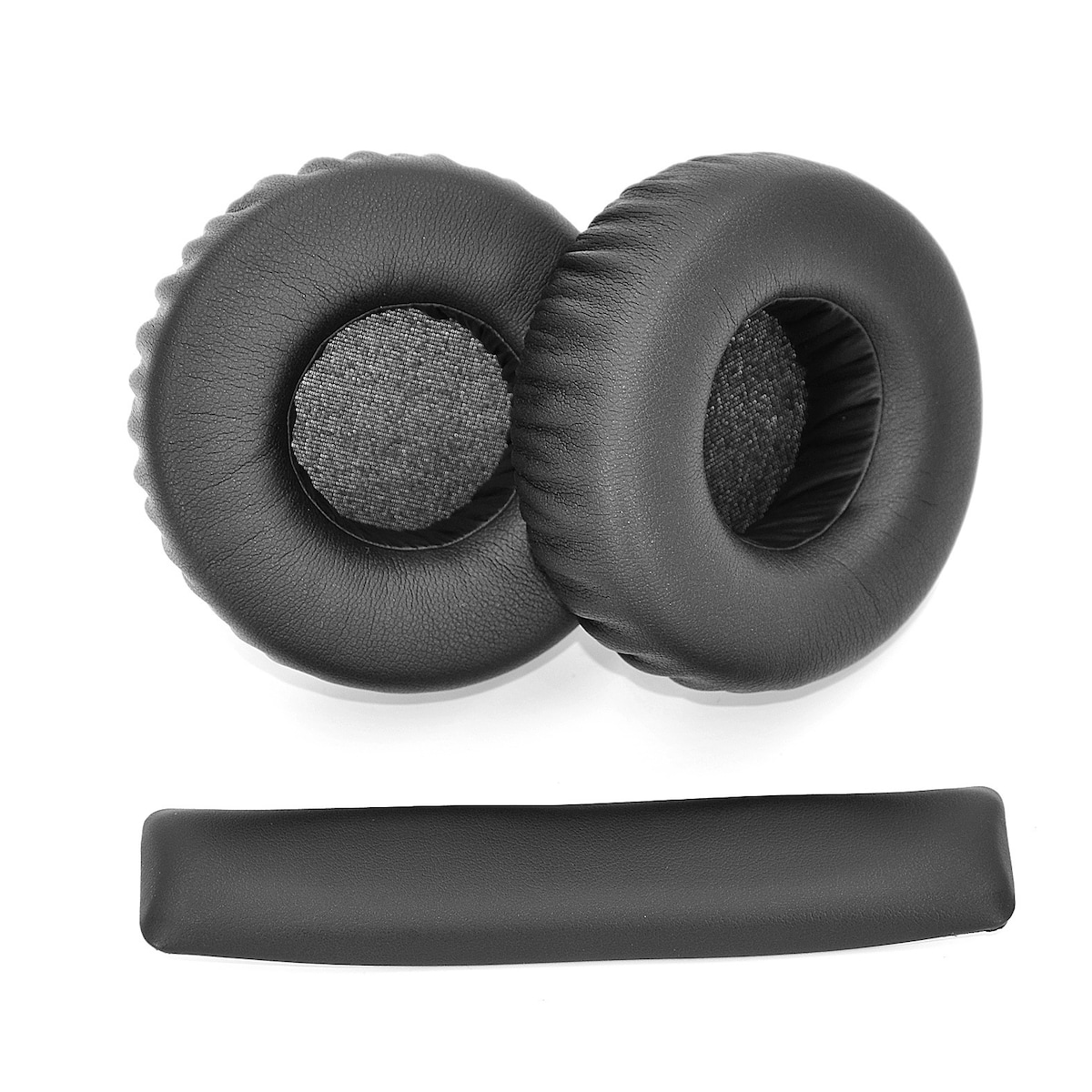 1 par øreputer og erstatning for hodebinding for JBL Synchros S400BT Sort