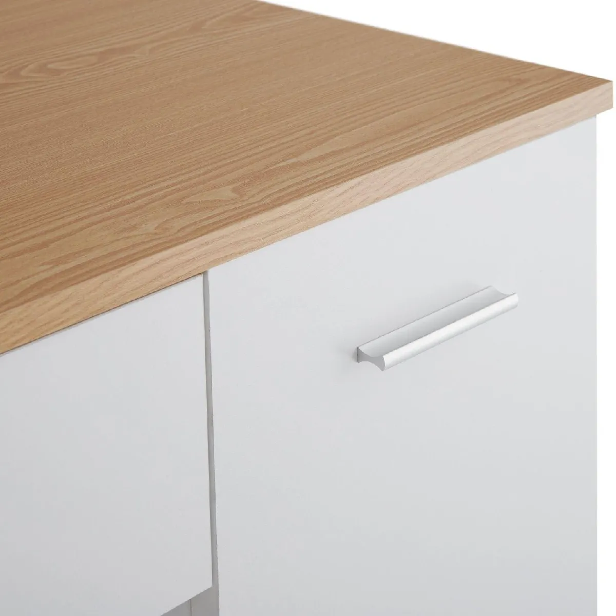 Helloshop26 Coiffeuse moderne - Blanche