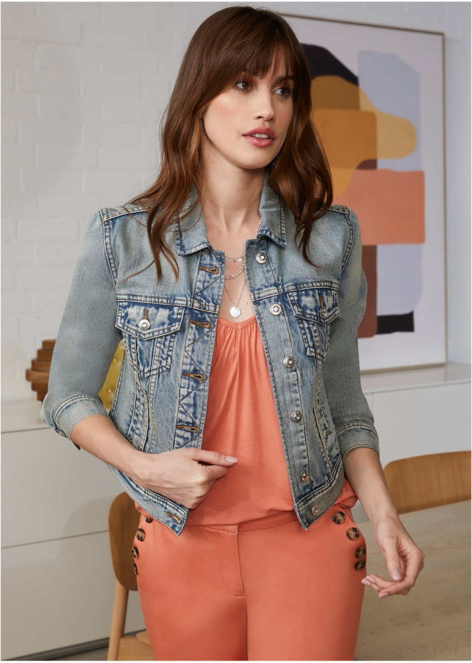 Veste en jean