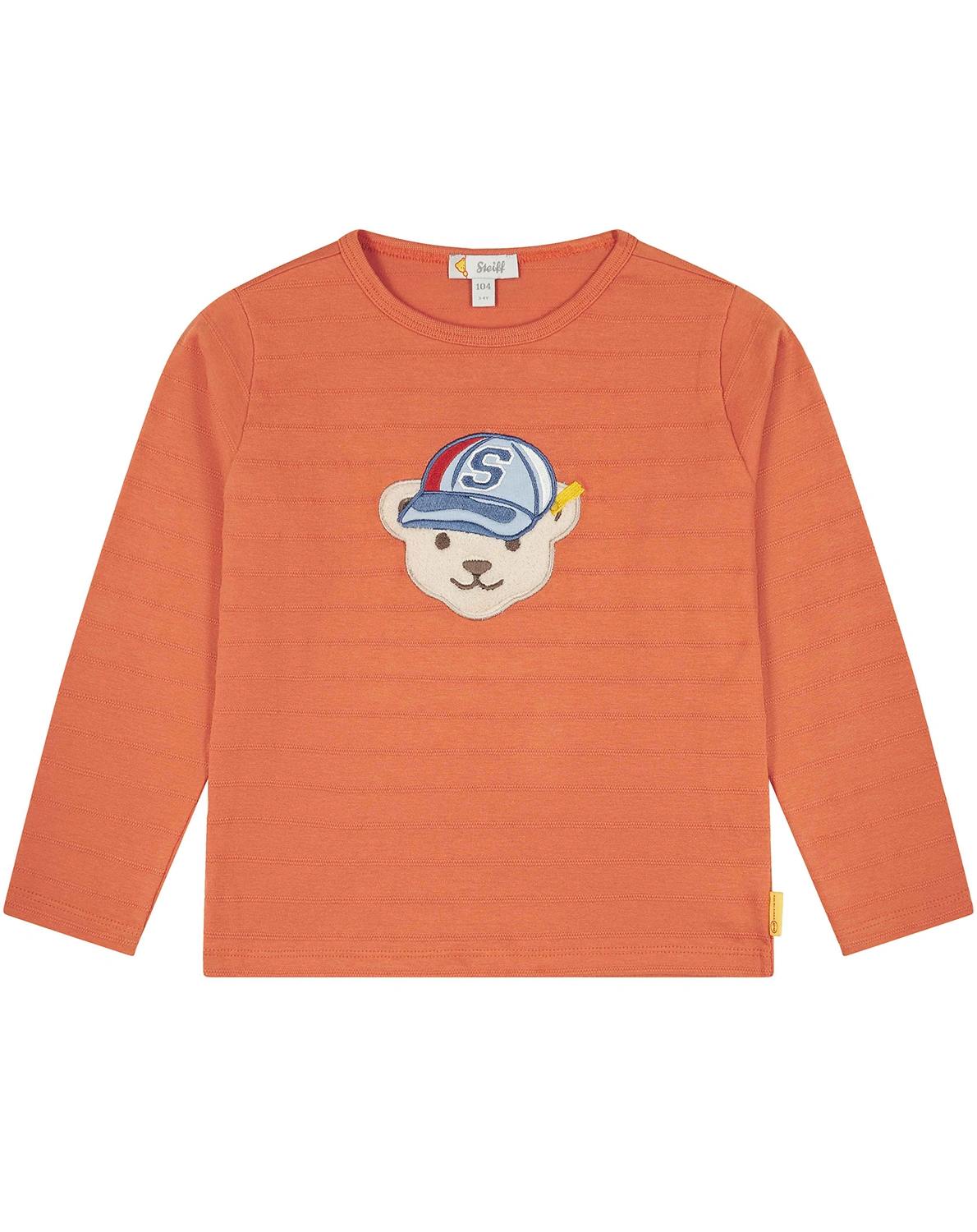 Langarmshirt TEDDY in apricot brandy