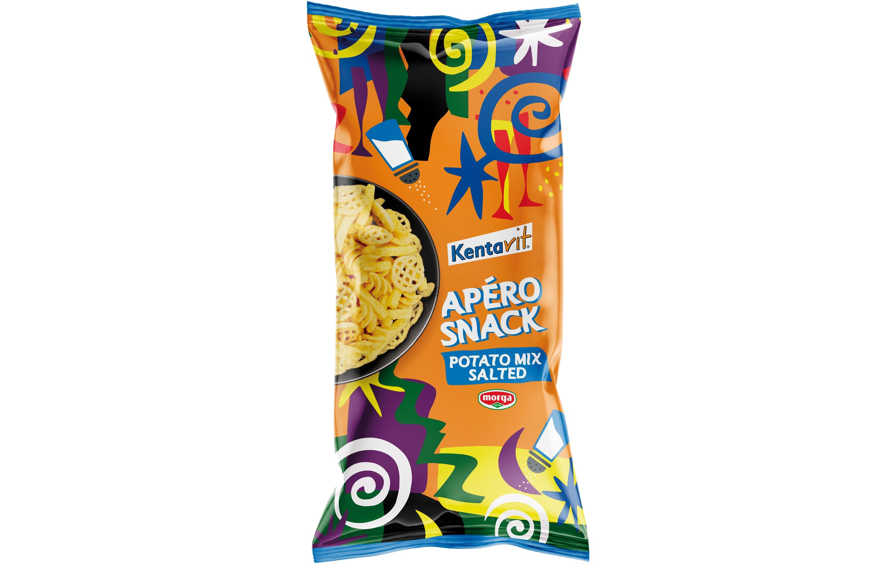 Apéro-Snack salted 500 gApéro Snack auf Kartoffelbasis mit Salzgeschmack