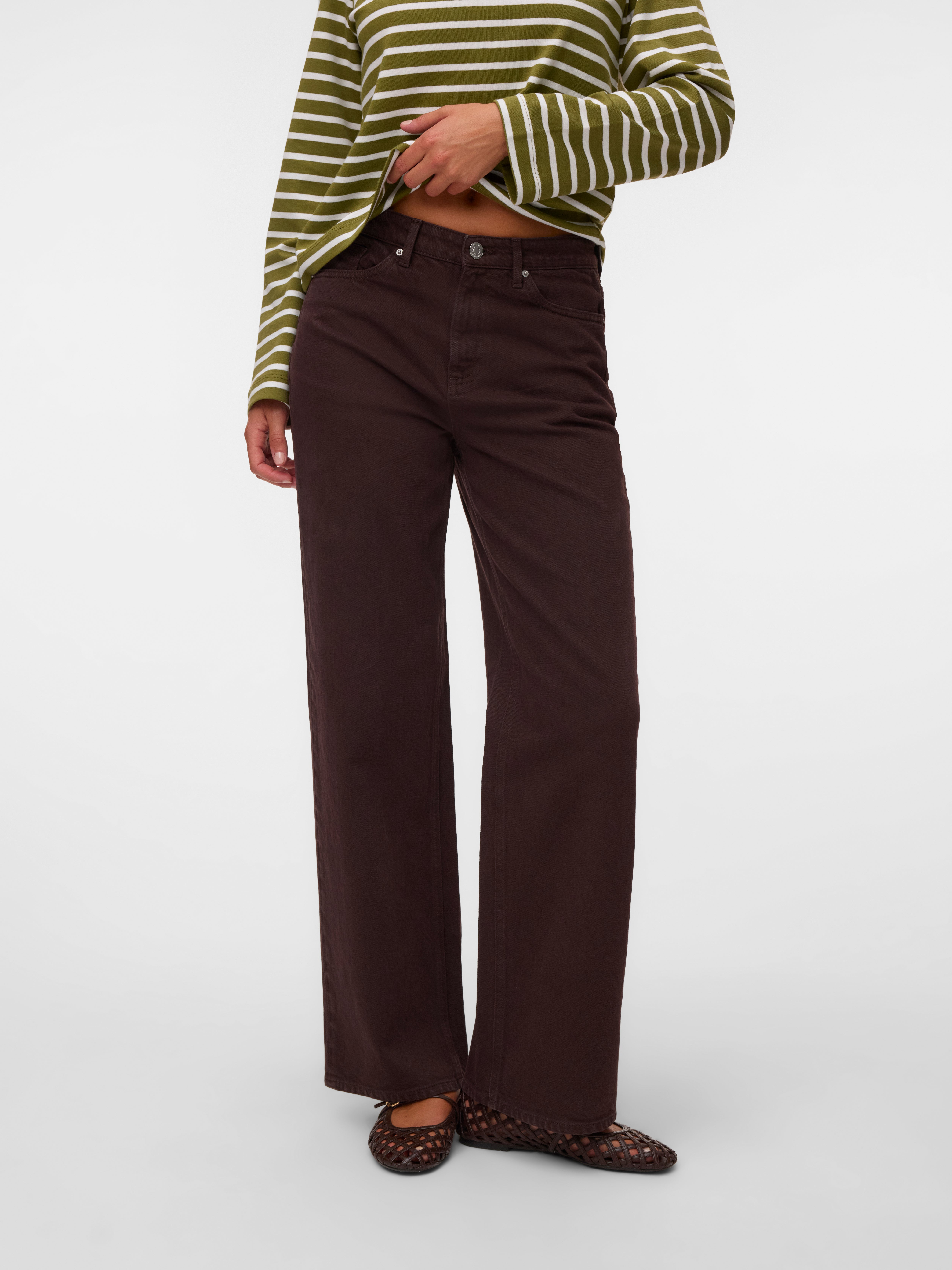 VMTESSA High rise Wide leg fit Jeans