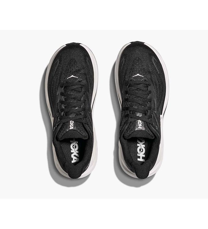 HOKA Clifton 10 1162031 BLACK-WHITE