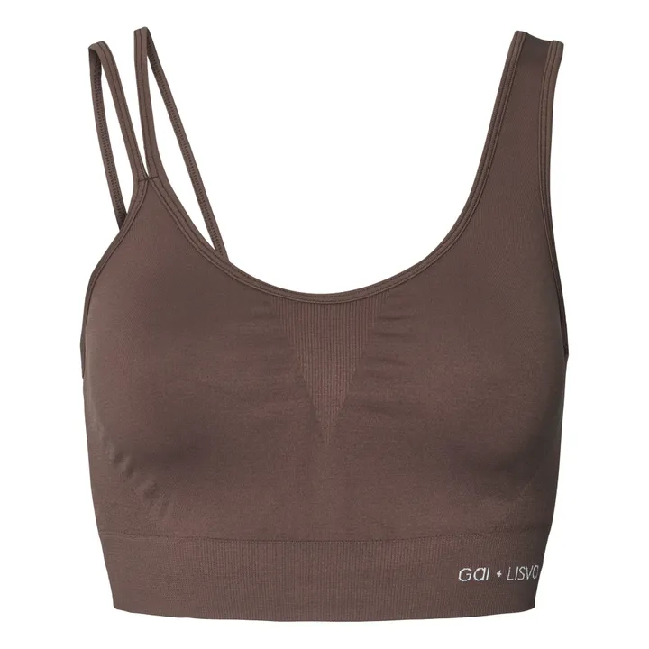 GAI+LISVA Brassière Yoga Sally | Prune