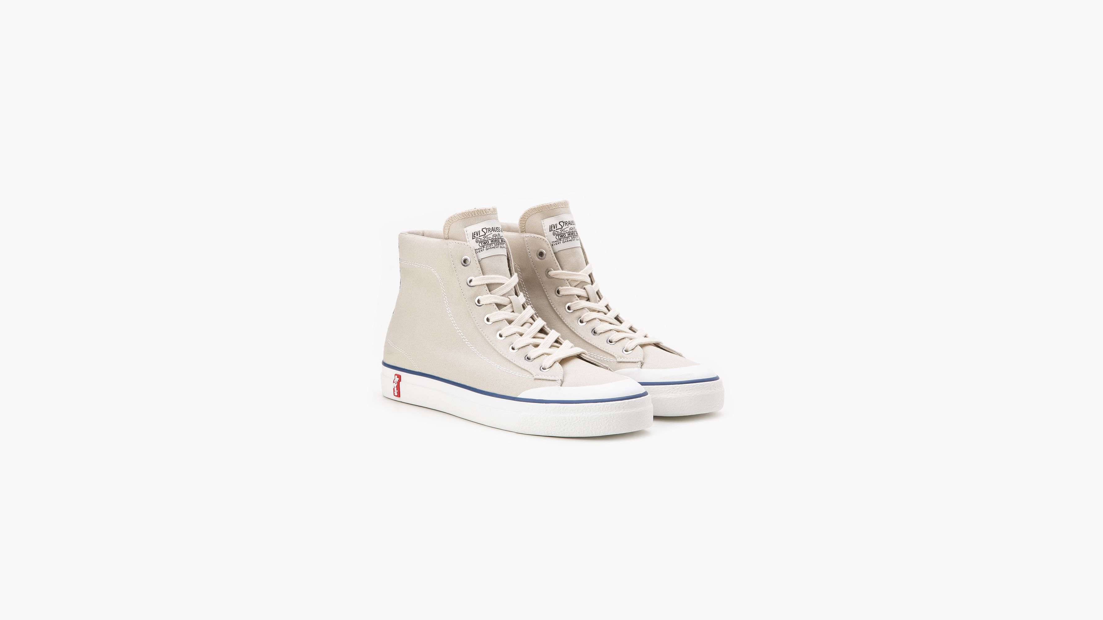 Levi's® Homme baskets montantes LS2 - Off White - Cream