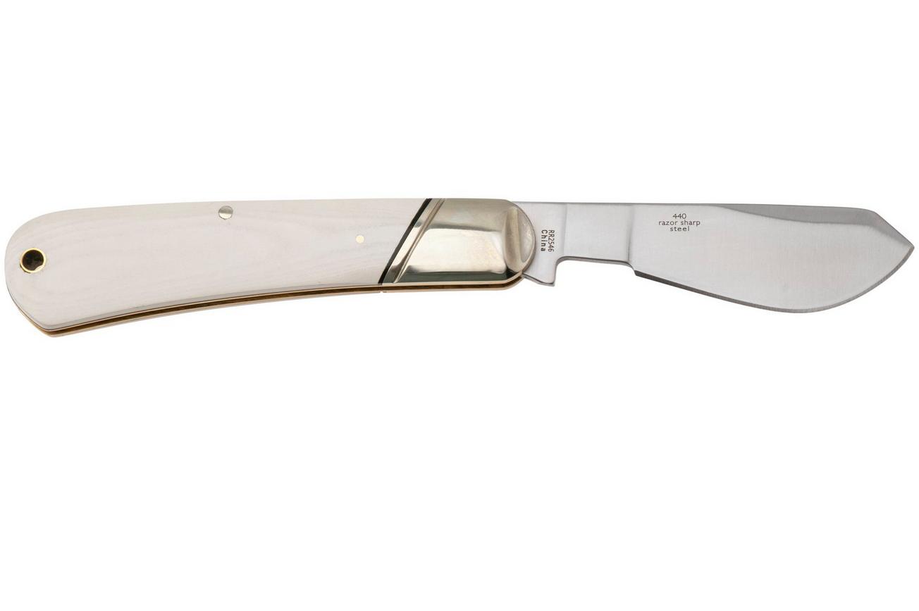 Rough Ryder Arctic Fox Cotton Sampler RR2546, slipjoint zakmes