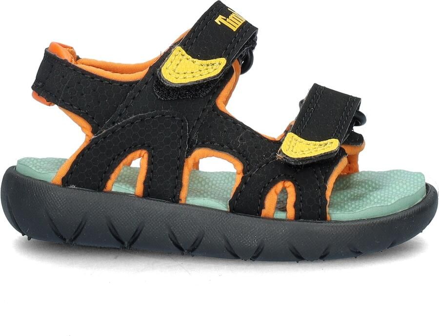 Timberland Perkins Row 2-strap Sandalen Jongens Zwart