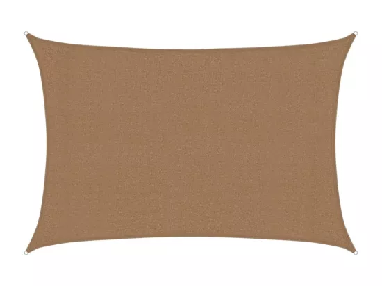 Voile d'ombrage 160 g/m² Taupe 3x5 m PEHD