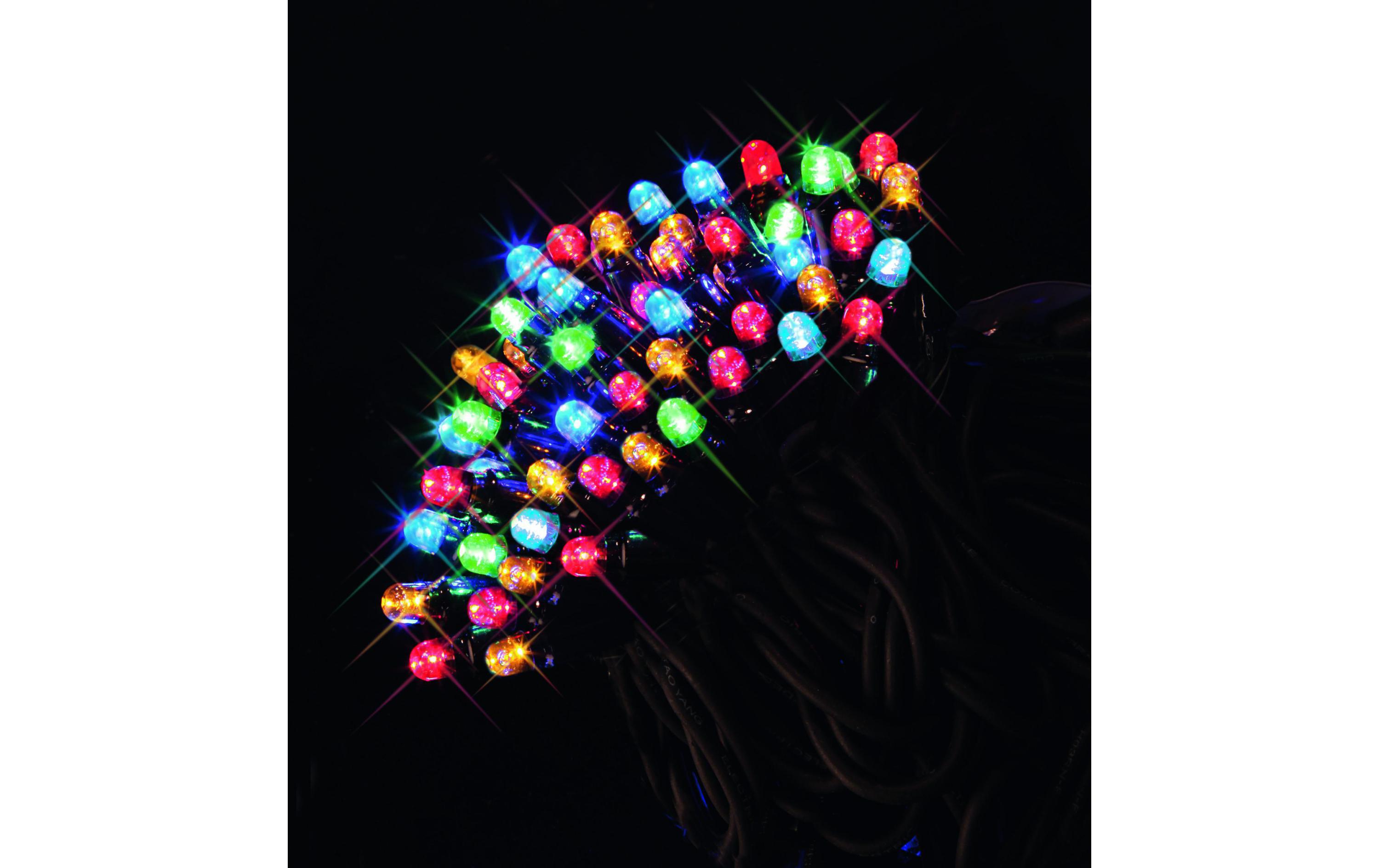 Lichterkette Erweiterungssystem 24, Multicolour, 50 LED, 5 mLichterkette Erweiterung Multicolor 5 m zu System LED