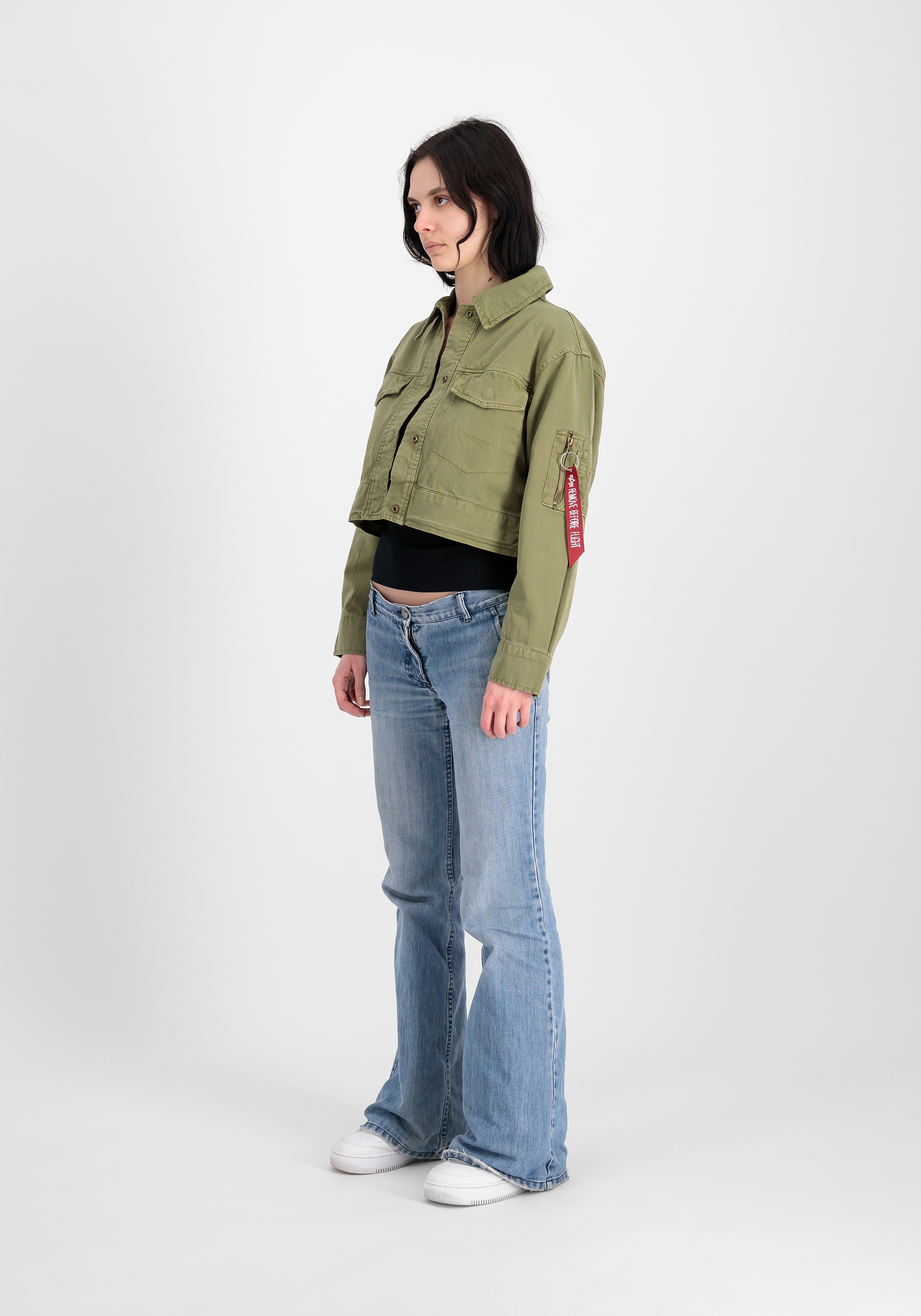 Alpha Industries Bomberjacke »Deck Jacket Cropped Wmn«