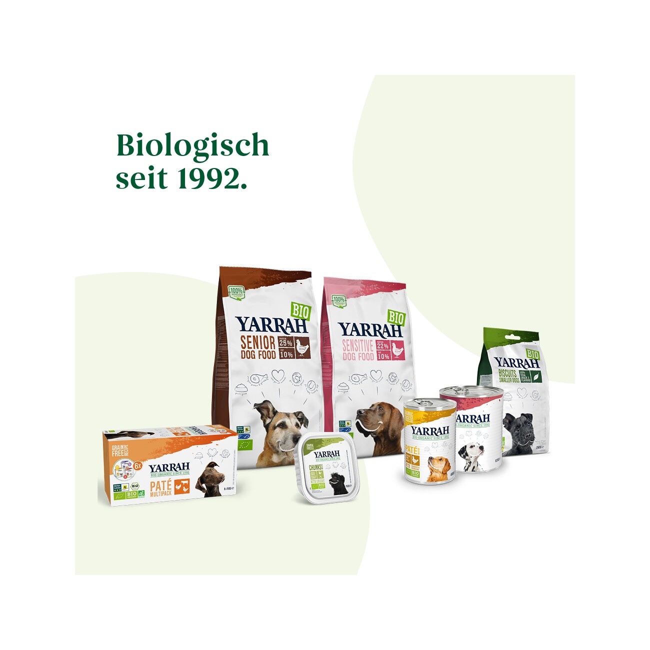 Yarrah Senior Bio Trockenfutter Huhn 10 kg