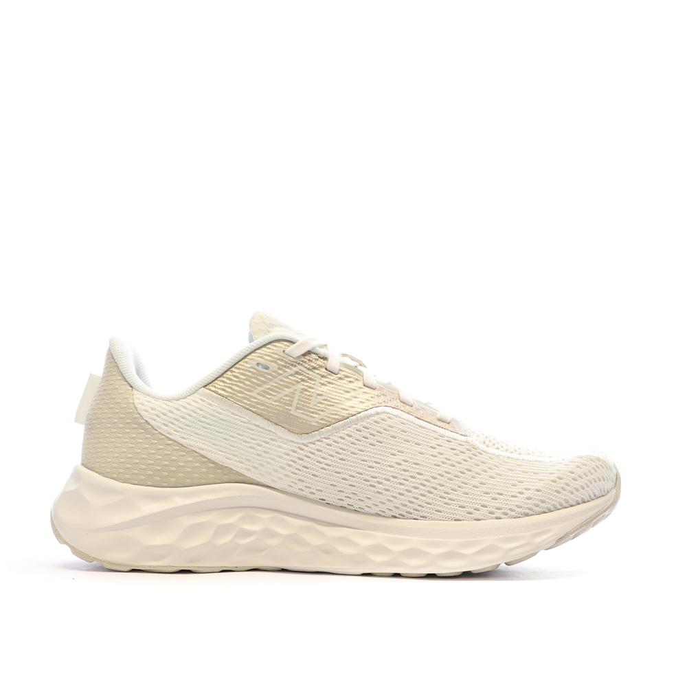 New Balance Chaussures de Running Blanche/Doré Femme New Balance Fresh Foam Arishi