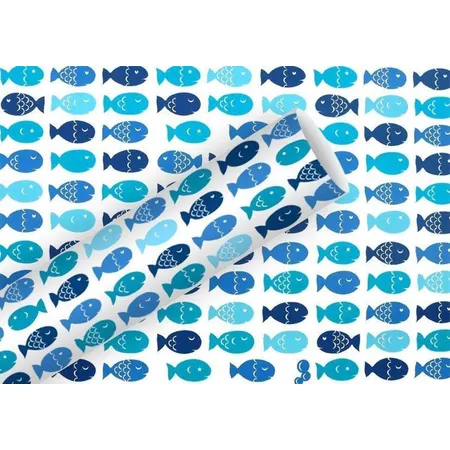 Braun & Company Geschenkpapier 2mx70cm Fischzug