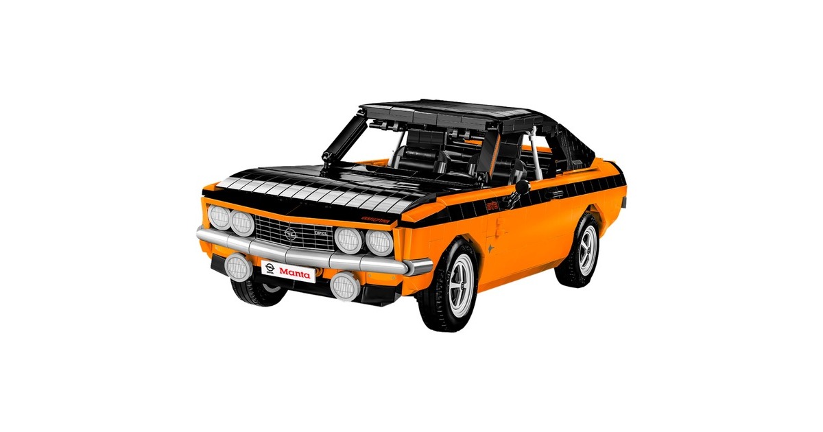 COBIOpel Manta A GT/E 1974 Constructiespeelgoed  (Schaal 1:12)