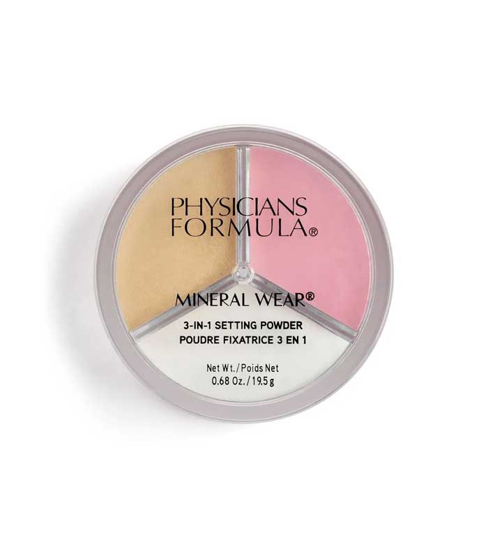 Physicians Formula - Pós de vedação 3 em 1 Mineral Wear