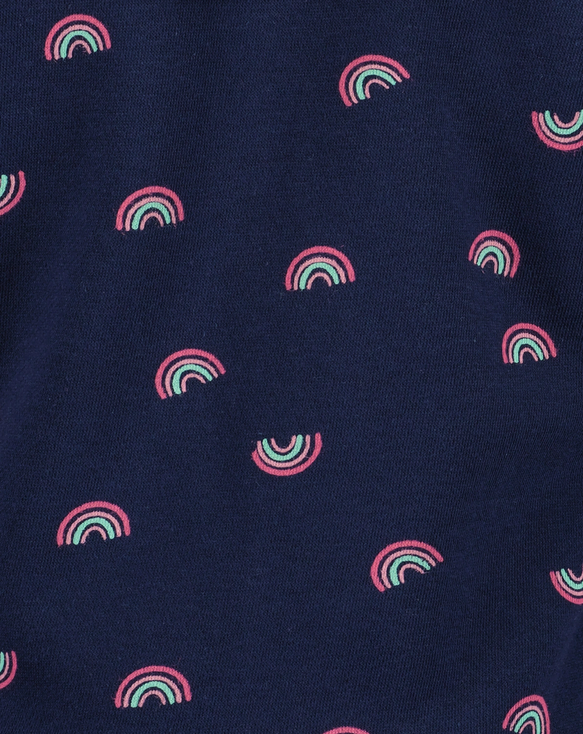 Kapuzen-Sweatjacke RAINBOWS AOP in blau