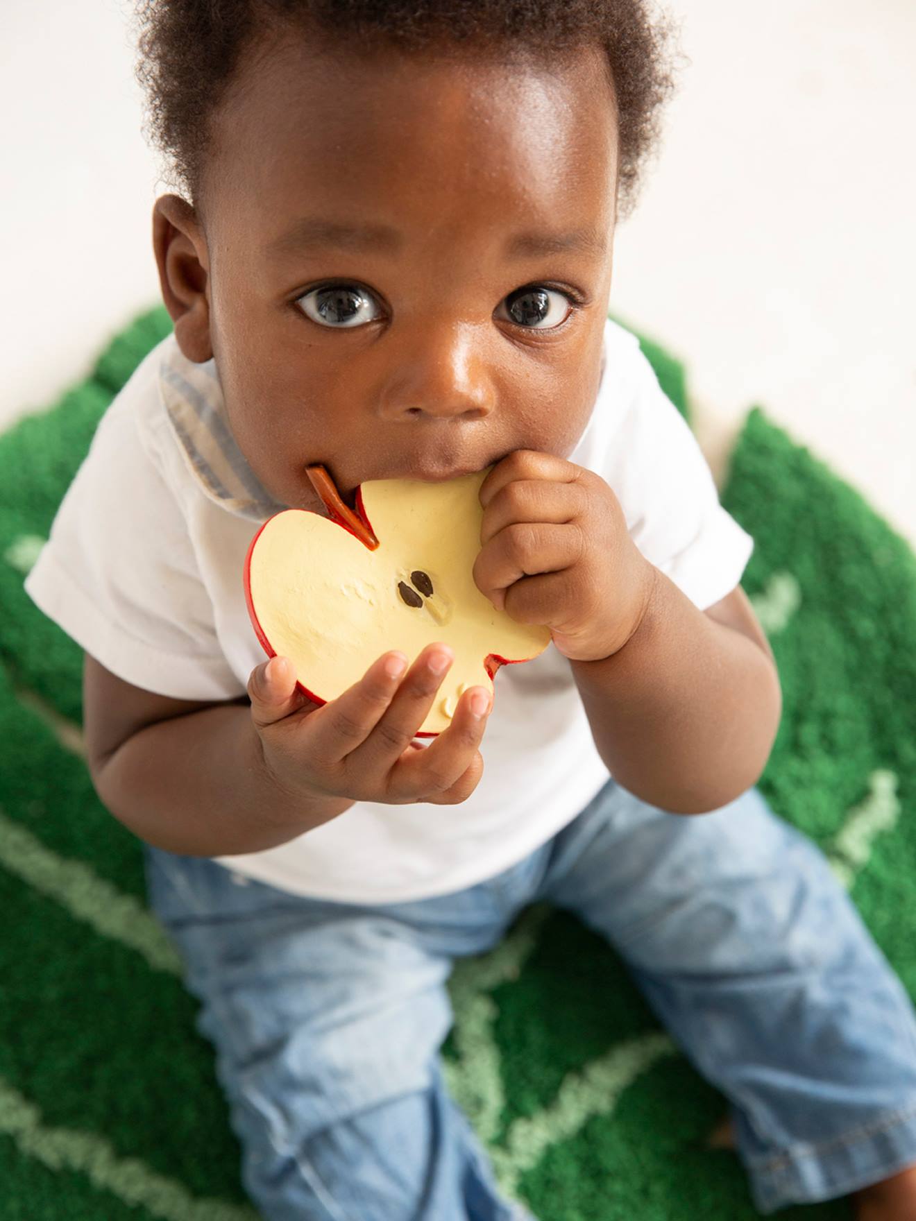 Pepita, a Maçã, Brinquedo para a Dentição