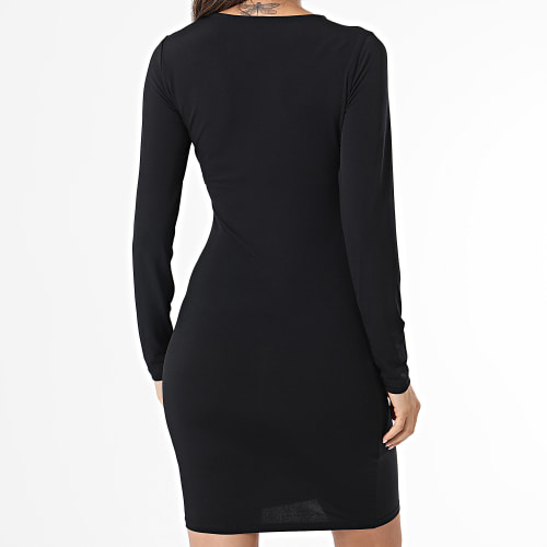Robe Manches Longues Femme WW0WW40290 Noir