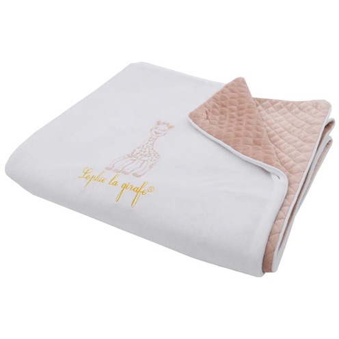 Plaid matelassé 80x120 Sophie la Girafe - BABYCALIN