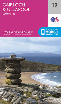 Gairloch & Ullapool, Loch Maree - OS Landranger Map 019 (Sheet map, folded)