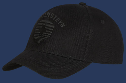 Stripe Cap Baumwolle, Black/Black