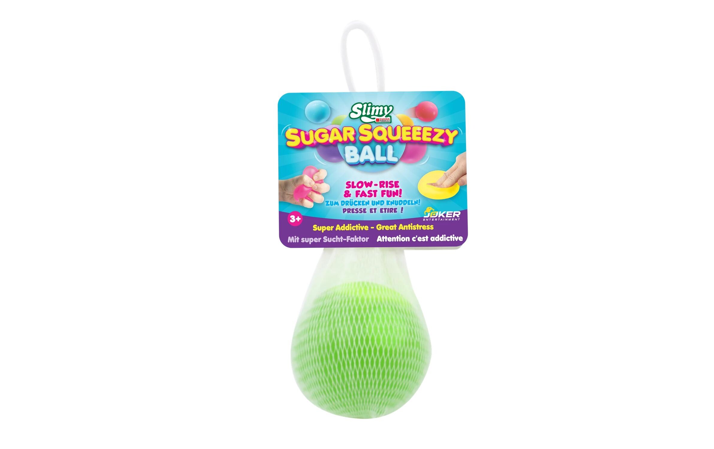 Knetmasse Mini Sugar Squeeezy Ball assortiert, 1 StückKnetball