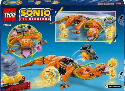 LEGO Sonic 77003 Super Shadow mot Biolizard