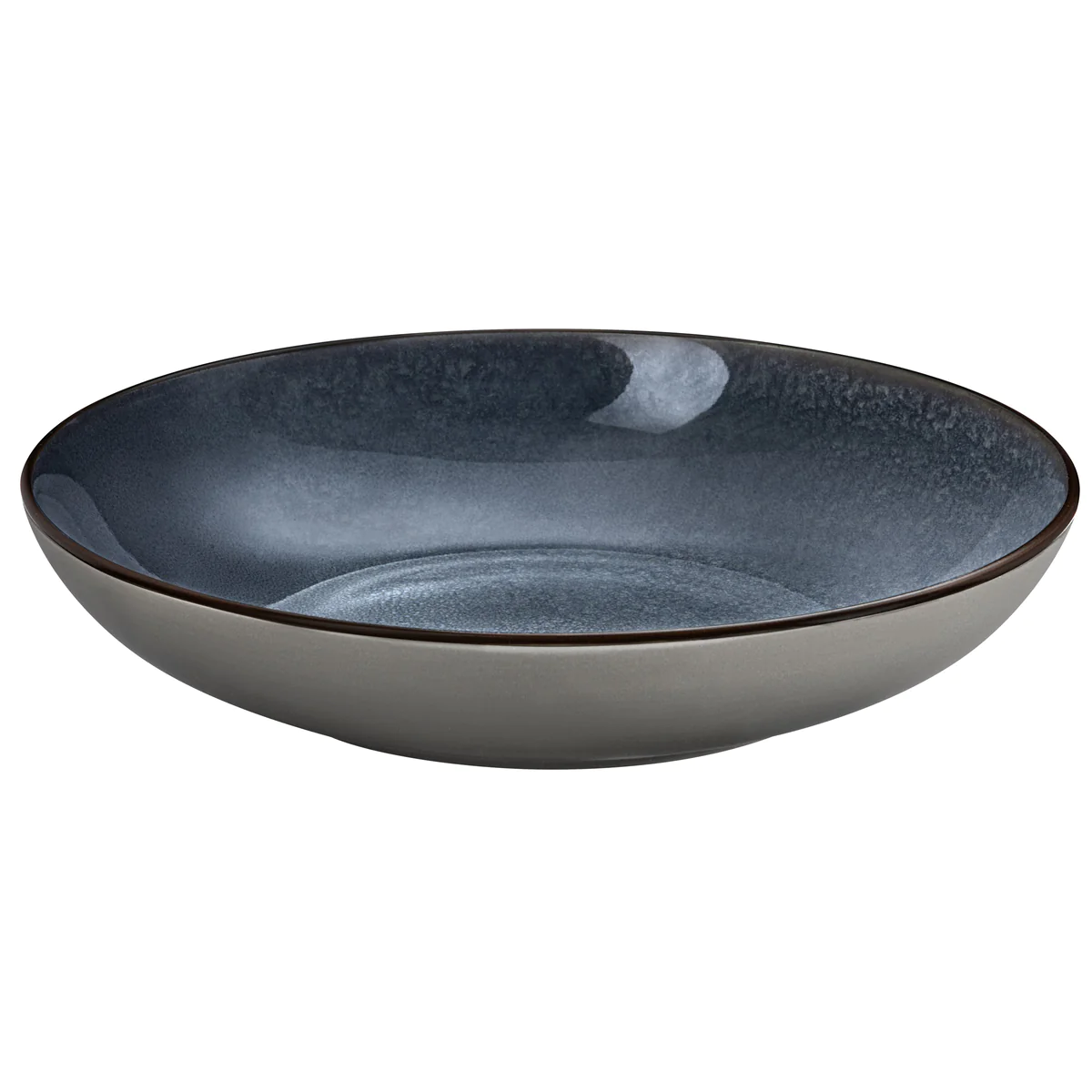 Feeling Indigo - Assiette gourmet 24.5 cm (lot de 6) Médard de Noblat