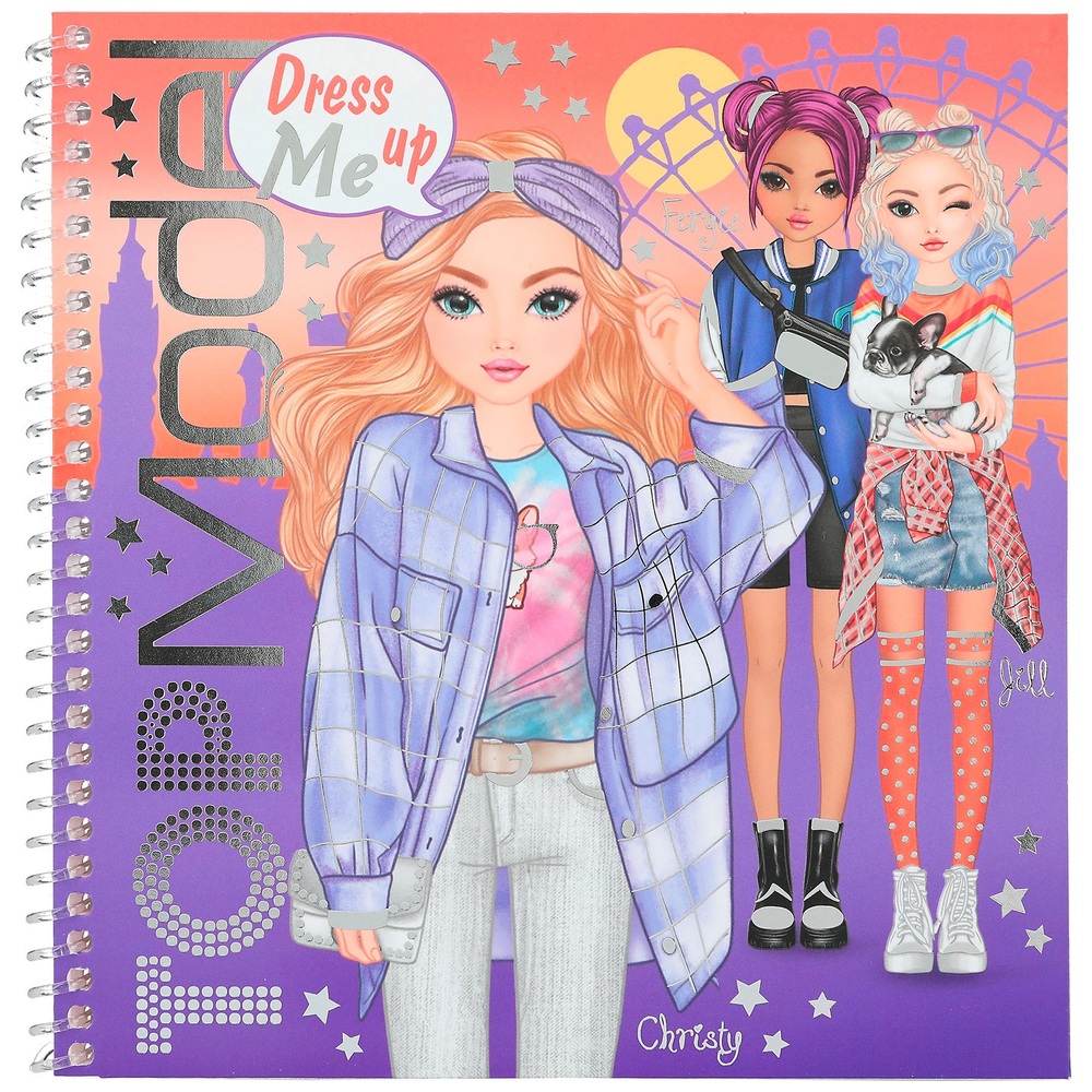 TOPModel Anzieh-Stickerbuch
