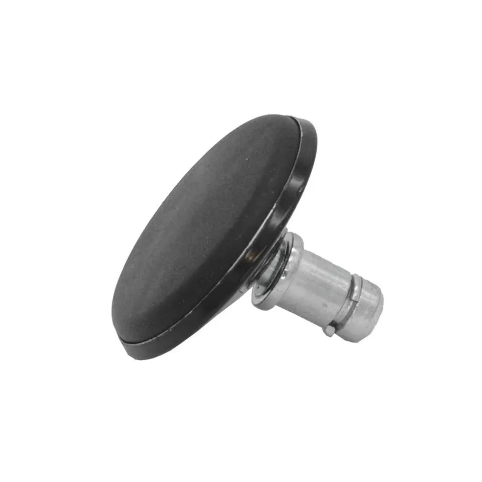 Bureaustoel glijders set - zwart - diameter 5cm