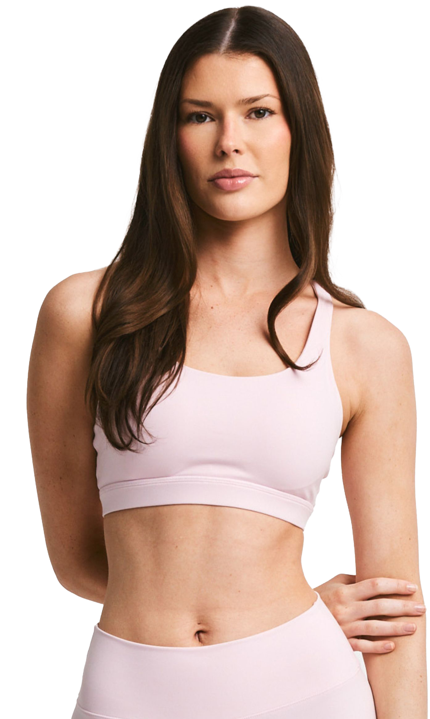 Cloudform Crossback Sports Bra 007/Millennial Pink