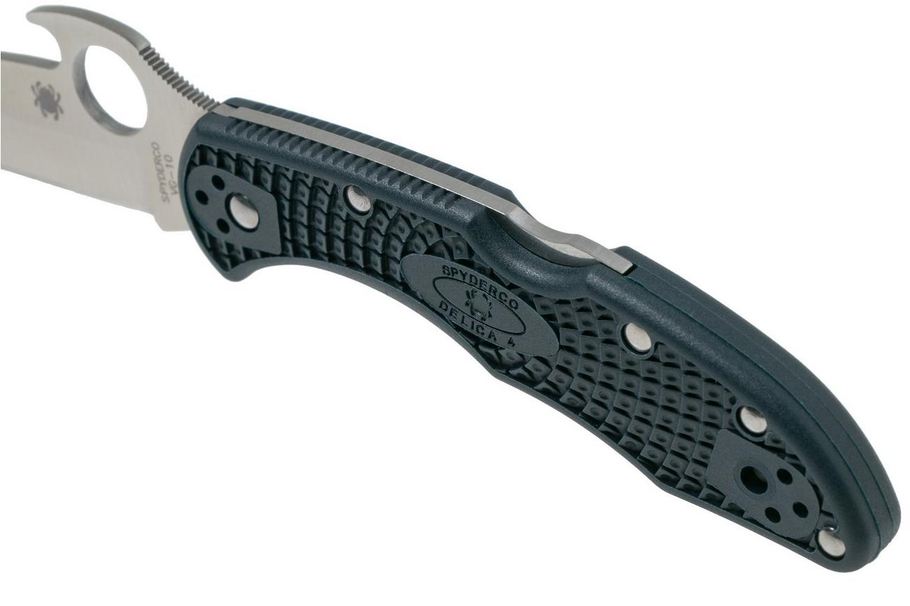 Spyderco Delica 4 C11PGYW Emerson Wave Opener zakmes