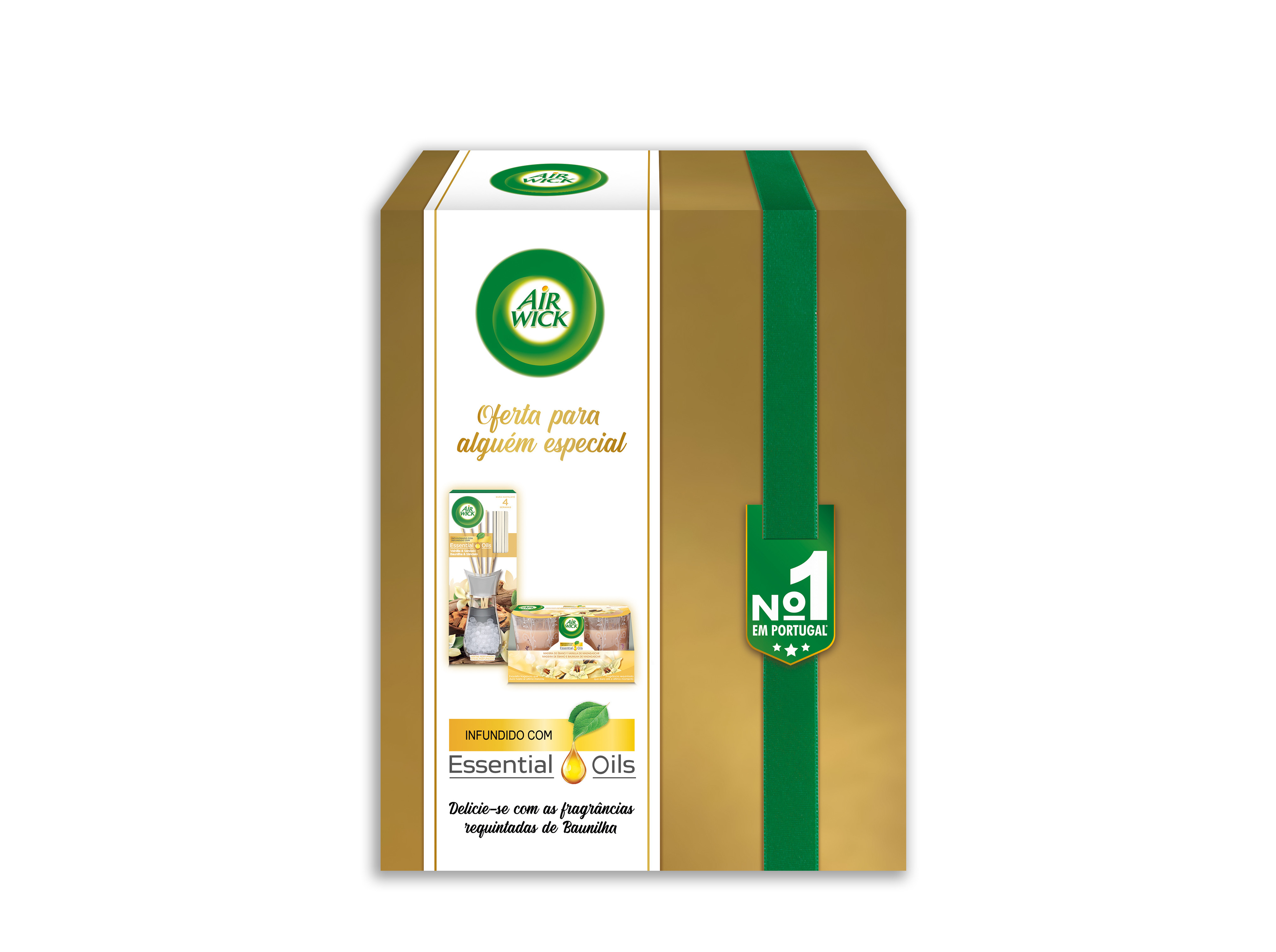 AMBIENTADOR AIRWICK COFFRET BAUNILHA