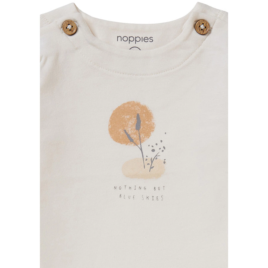 Noppies Langarmshirt Bethal Whisper White