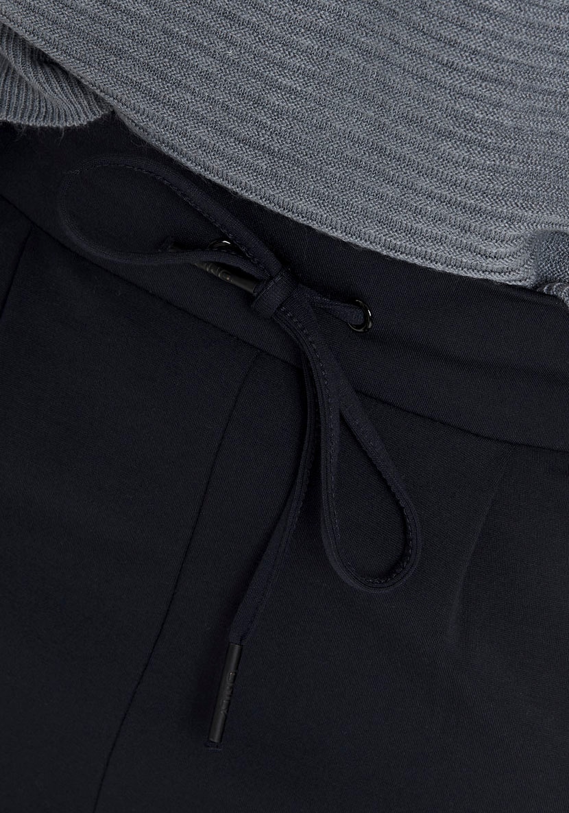 ONLY Jogger Pants »ONLPOPTRASH – Joggerhose mit Tunnelzugbund und Stretch« casual, Milano Rib, regular fit, Viskosemischung