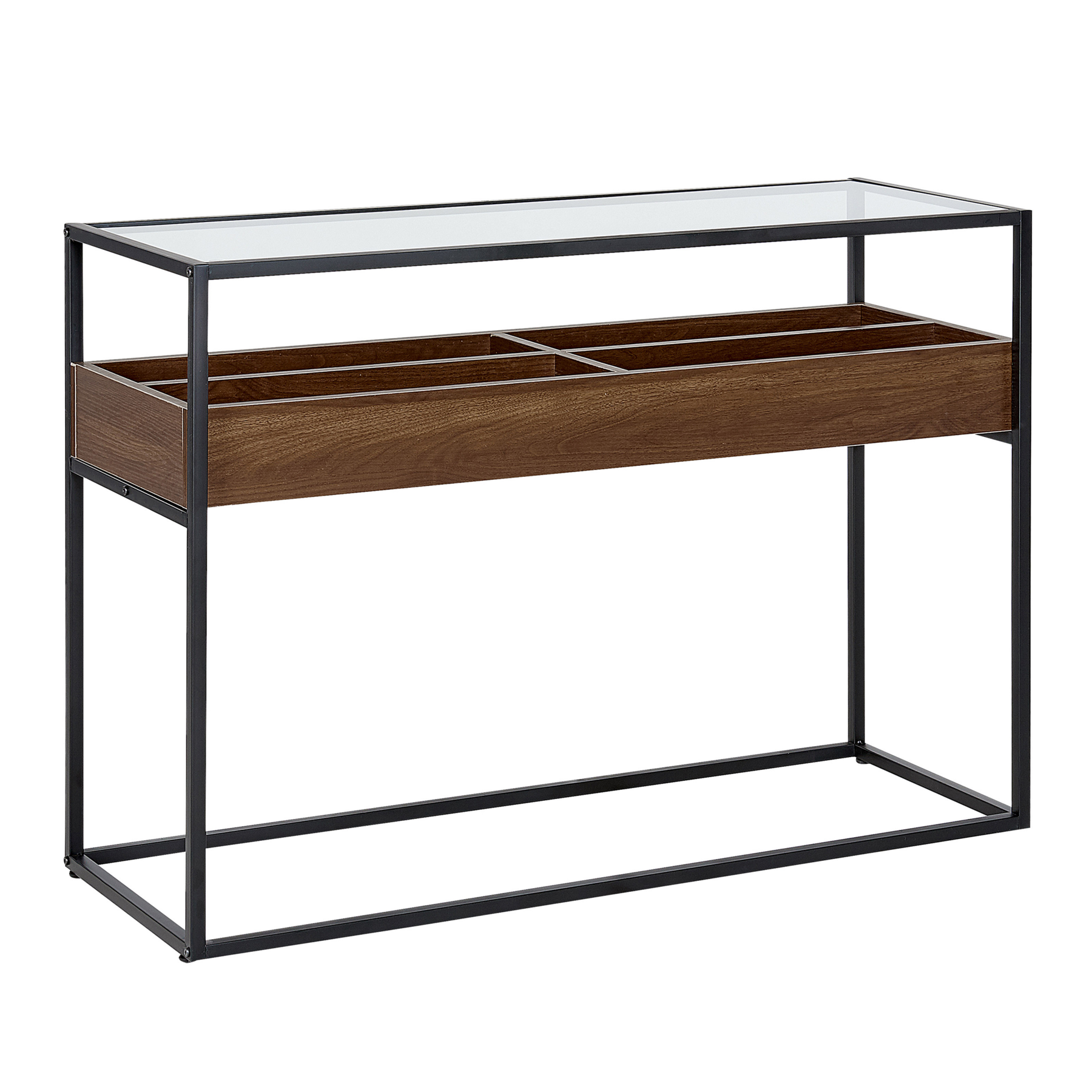 Beliani - WACO - Consoletafel - Zwart - Metaal