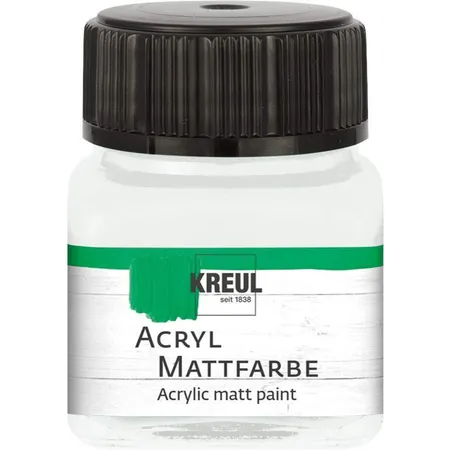 KREUL Acryl Mattfarbe Pastellweiss 20 ml