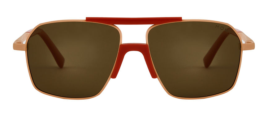 Mokki solbrille til barn 4-8 år MO3041A rød