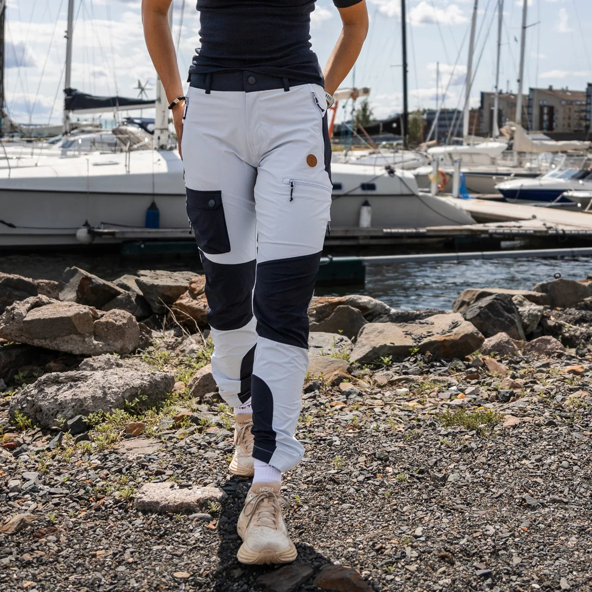 Tufte Wear W Willow Tech pants Halogen Blue