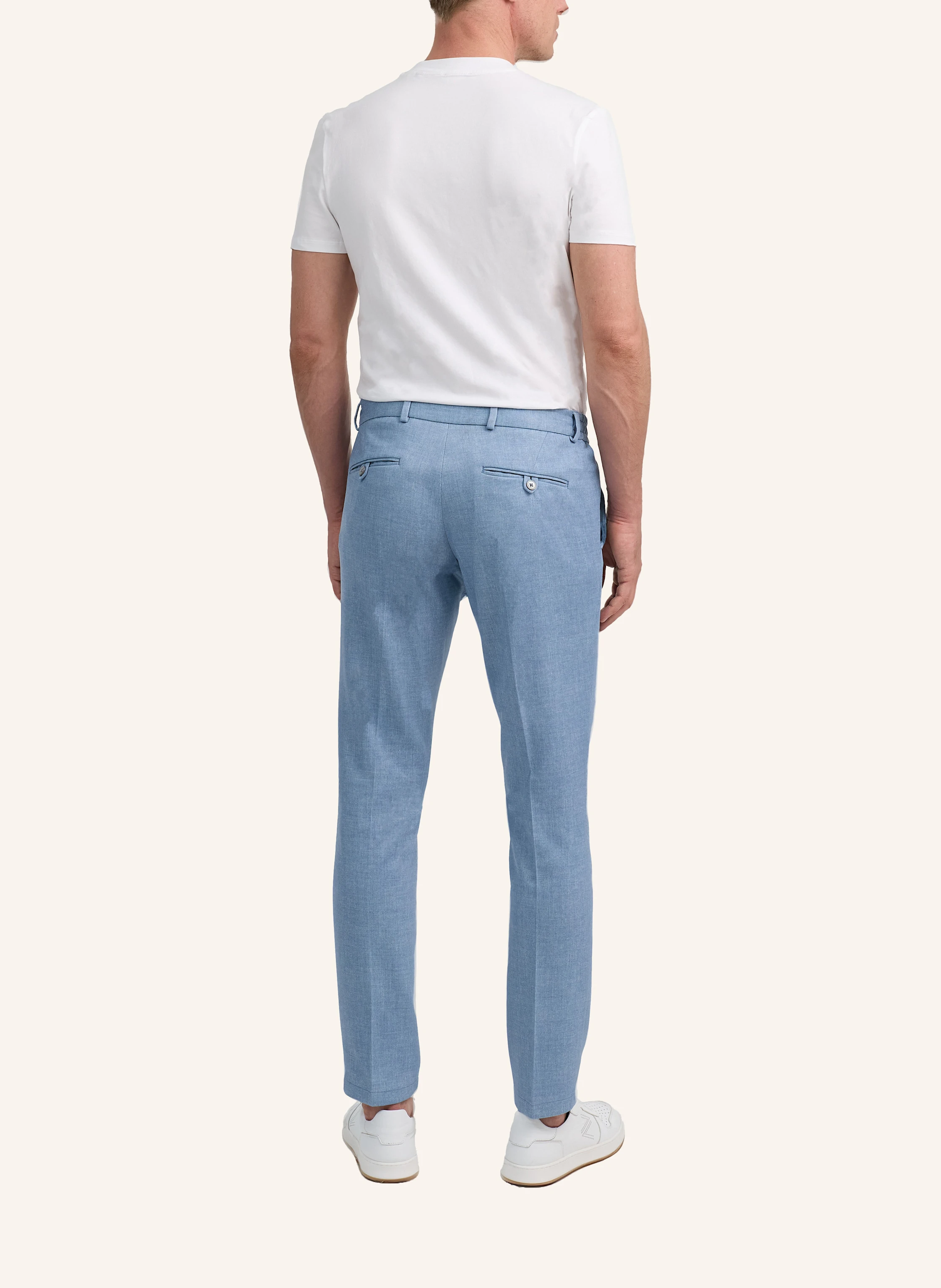 ZUITABLE Anzughose DISPARTAFLEX Slim Fit aus Jersey