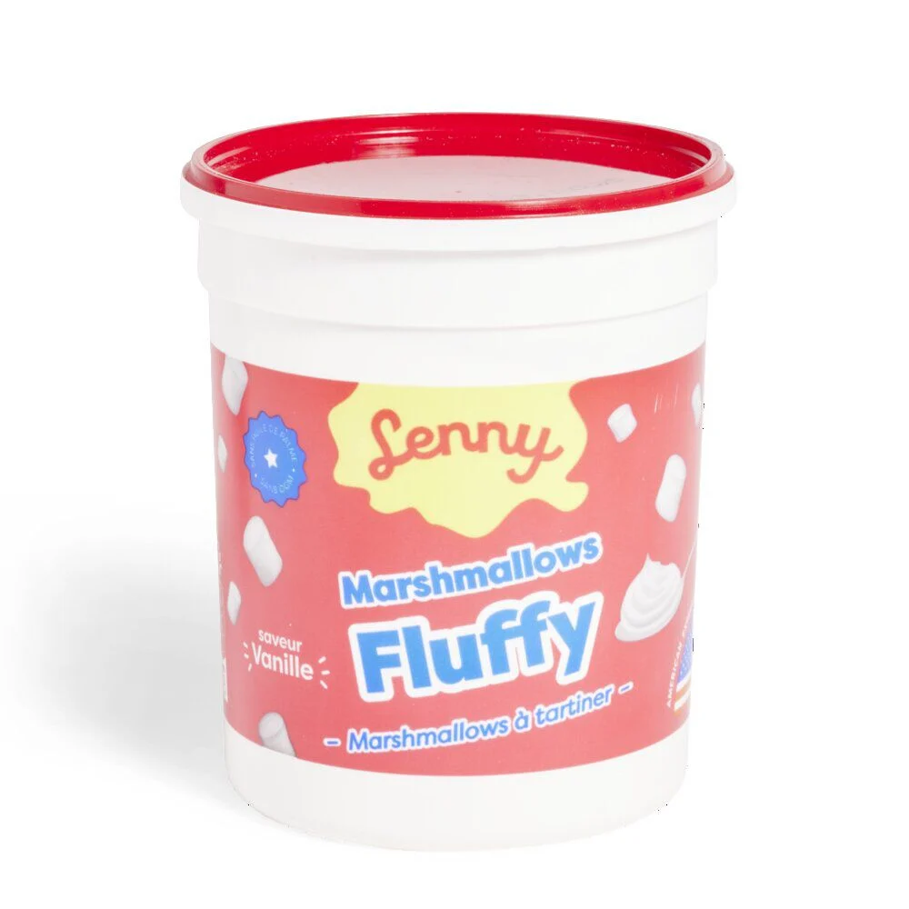 Pâte à tartiner marshmallow Lenny goût vanille 180gr