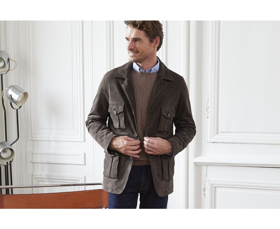 Veste saharienne homme Brun - FRÉMOND