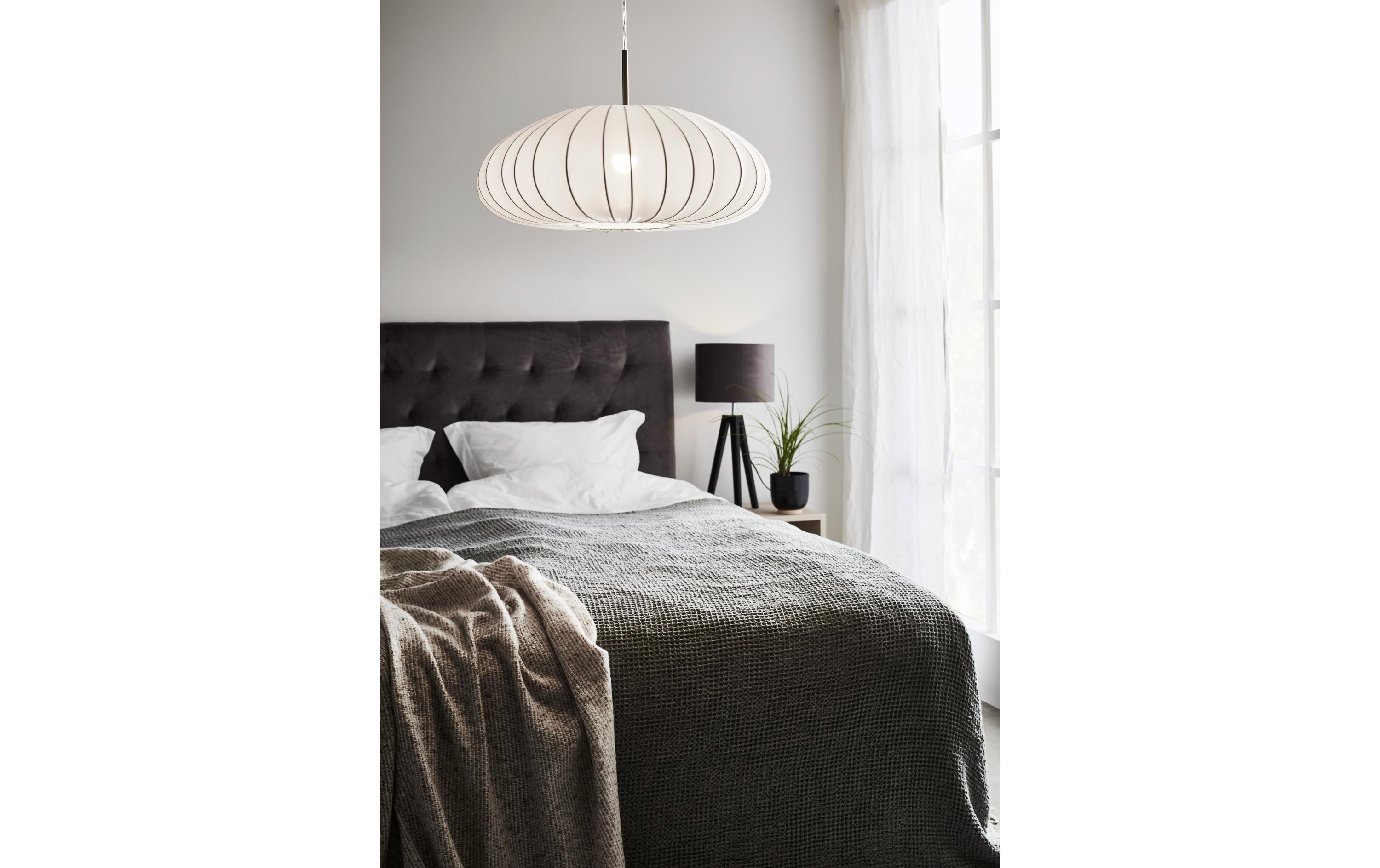 Pendelleuchte Mist 1L Weiss<br>Hängeleuchte mit 54 cm Durchmesser
