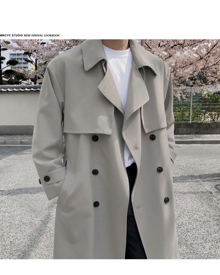 MRCYC - Trenchcoat met dubbele rij knopen