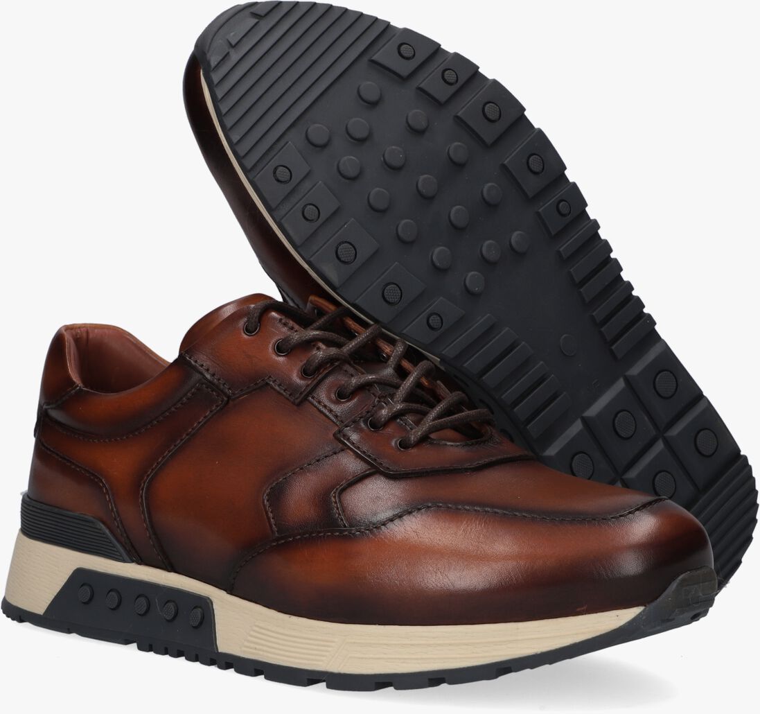GREVE bruine greve lage sneakers haarlem k