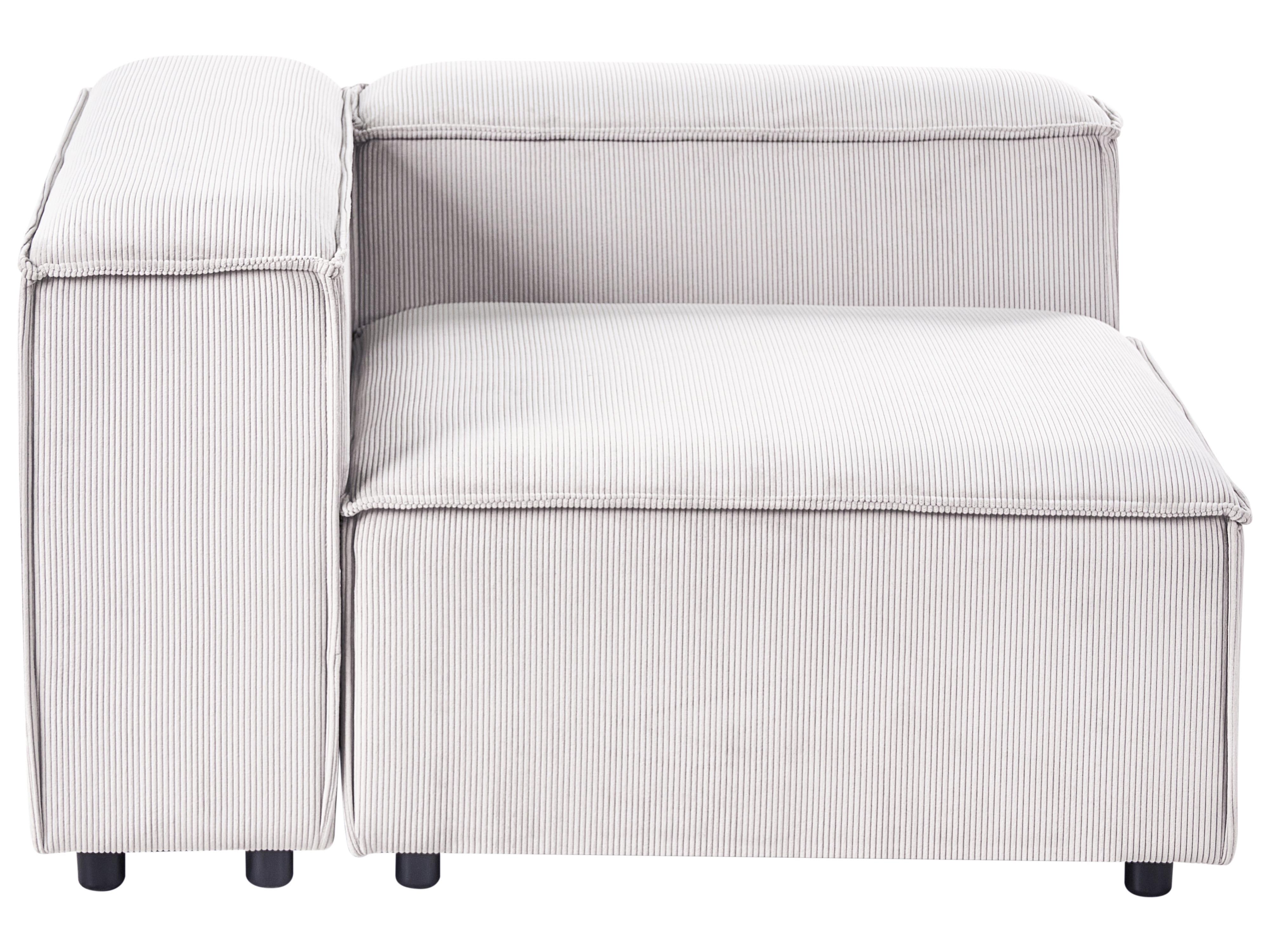 Modulaire bank 3-zits ARDAL Corduroy Gebroken wit