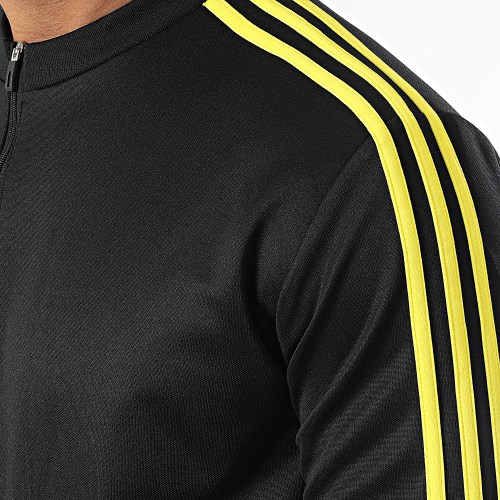 Tee Shirt Manches Longues A Bandes Tiro 23 IC1579 Noir