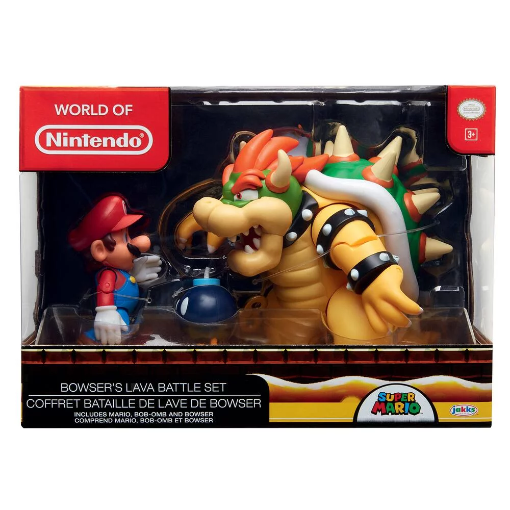 SUPER MARIO - COFFRET BATAILLE DE LAVE DE BOWSER