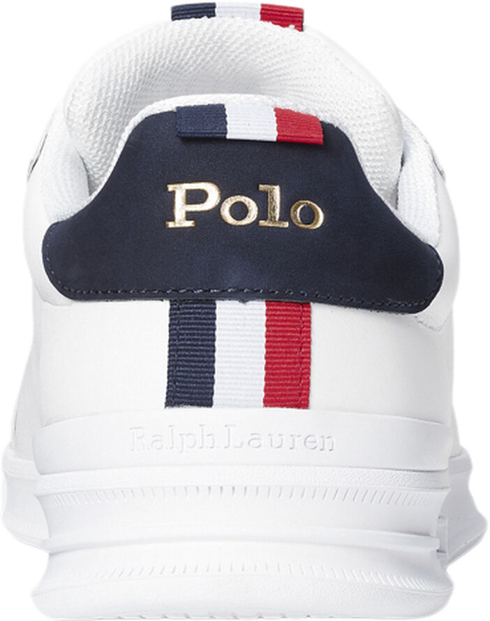 Polo Ralph Lauren LEATHER/GROSGRAIN-HRT CT II-SK-LTL White/navy/red