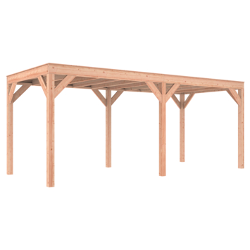 Overkapping Douglas 595x255cm